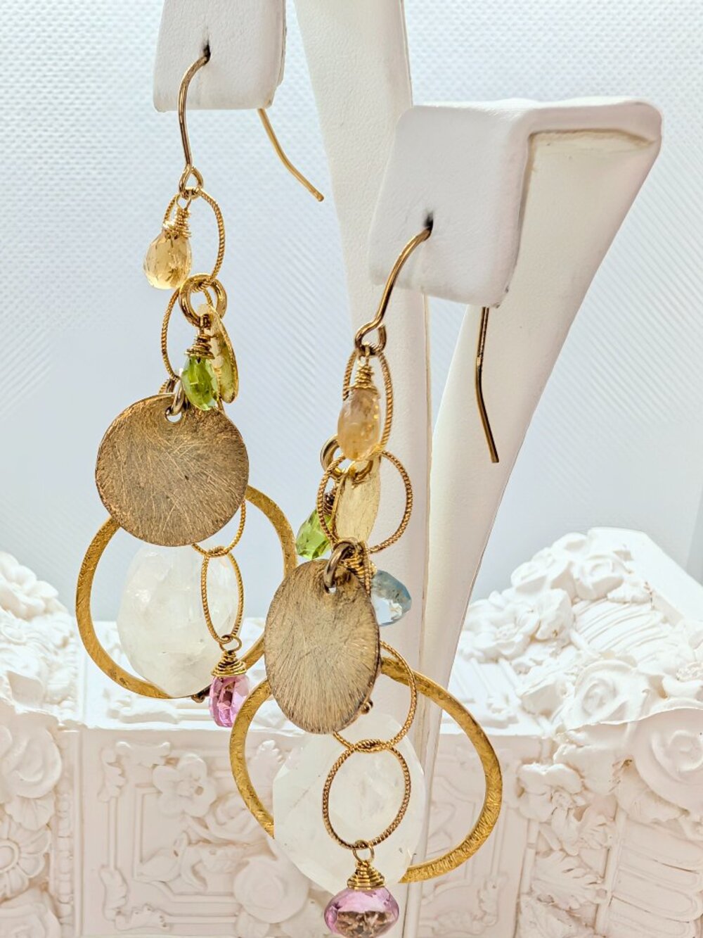 NEW Designer Nina Nguyen Hoi-An Collection Seduction Earrings